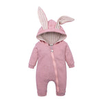 Baby Romper Thick Hooded Jumpsuit