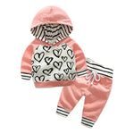 Cute Infant Baby Girl Hooded Sweatshirt