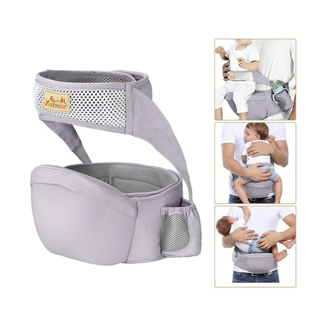 Front Facing Hip Seat Ergonomic Baby Carrier