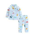 Toddler Boys Cartoon Pajamas Set