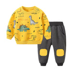 Cute Cartoon Dinosaur Boys Outfits