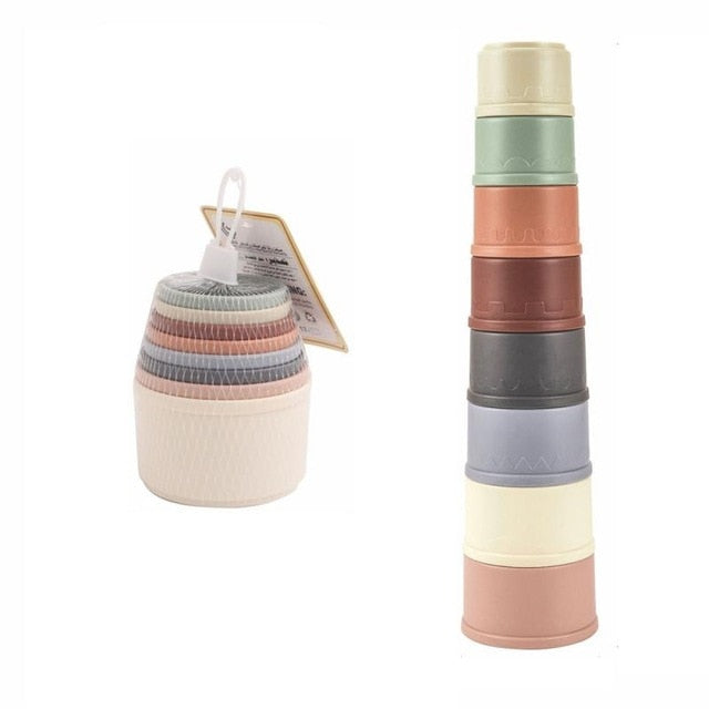 Baby Stacking Colorful Cup Toys